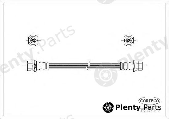  CORTECO part 19033047 Brake Hose