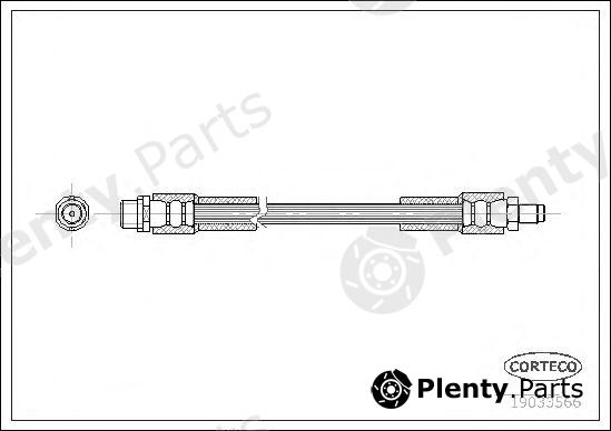  CORTECO part 19033566 Brake Hose