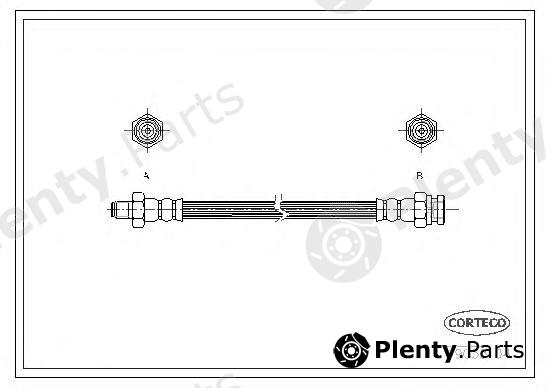  CORTECO part 19035104 Brake Hose