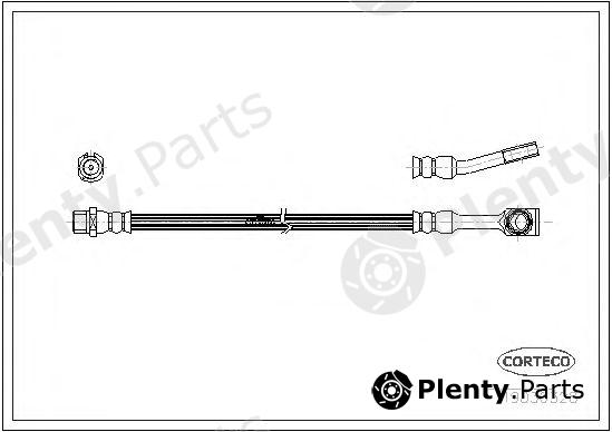  CORTECO part 19030328 Brake Hose
