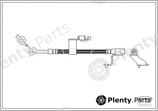  CORTECO part 19032141 Brake Hose