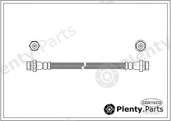  CORTECO part 19033571 Brake Hose
