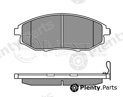  MEYLE part 0252486417/W (0252486417W) Brake Pad Set, disc brake