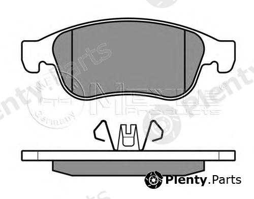  MEYLE part 0252491418 Brake Pad Set, disc brake