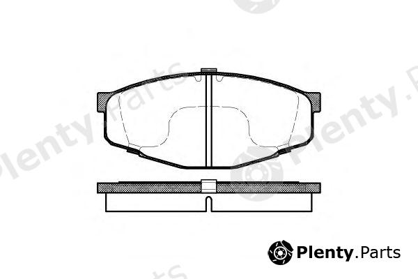  ROADHOUSE part 213310 Brake Pad Set, disc brake