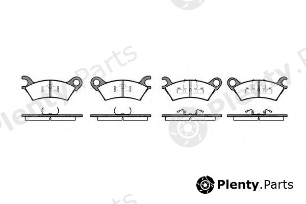 ROADHOUSE part 216000 Brake Pad Set, disc brake