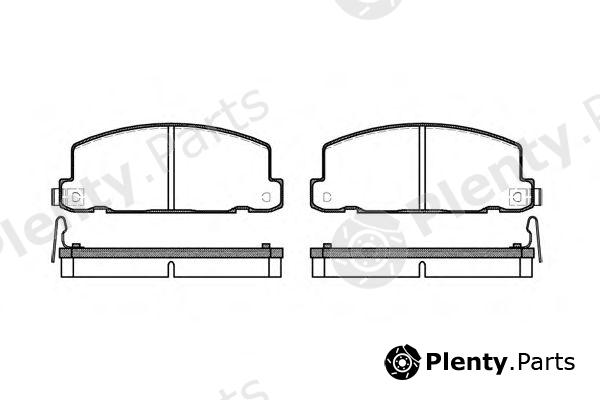  ROADHOUSE part 218104 Brake Pad Set, disc brake