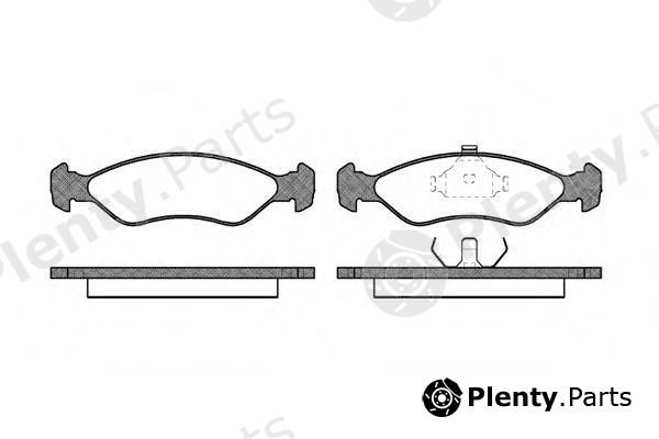  ROADHOUSE part 223000 Brake Pad Set, disc brake