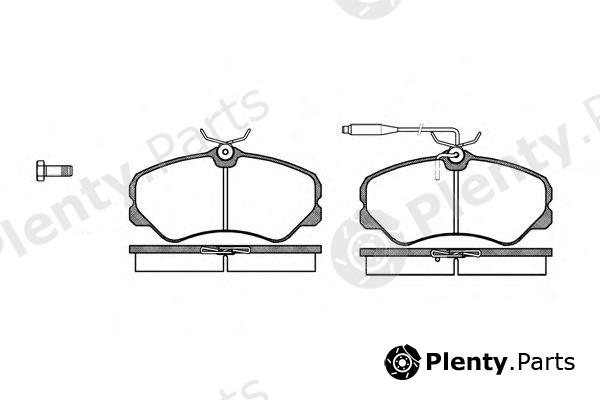  ROADHOUSE part 226102 Brake Pad Set, disc brake