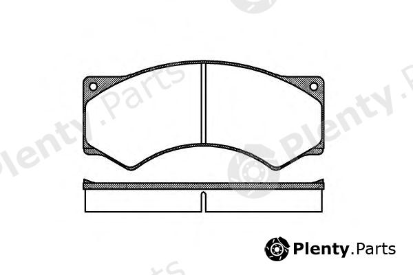  ROADHOUSE part 227700 Brake Pad Set, disc brake