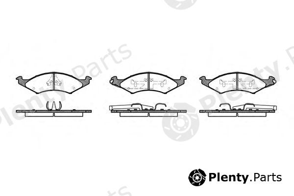  ROADHOUSE part 253500 Brake Pad Set, disc brake