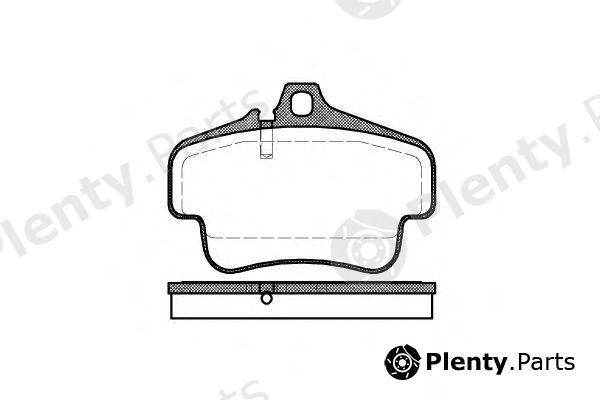  ROADHOUSE part 277300 Brake Pad Set, disc brake