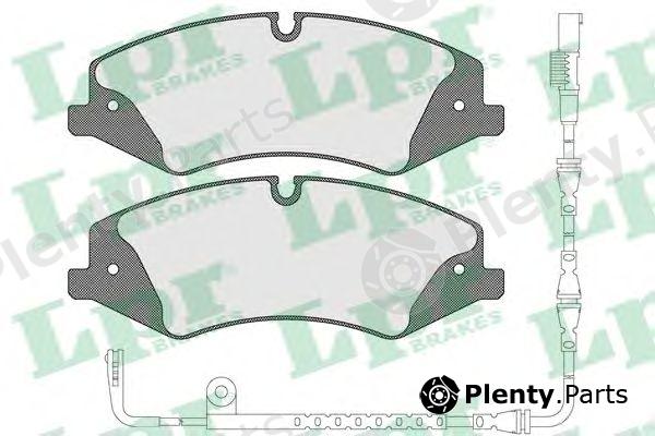  LPR part 05P1600A Brake Pad Set, disc brake