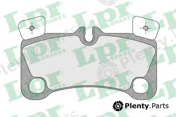  LPR part 05P1655 Brake Pad Set, disc brake