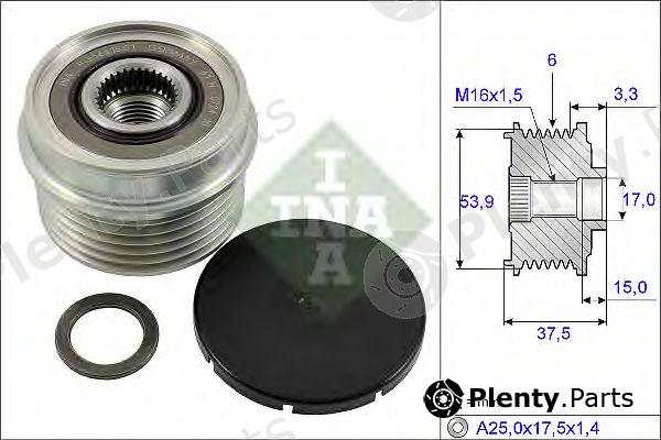  INA part 535022310 Alternator Freewheel Clutch
