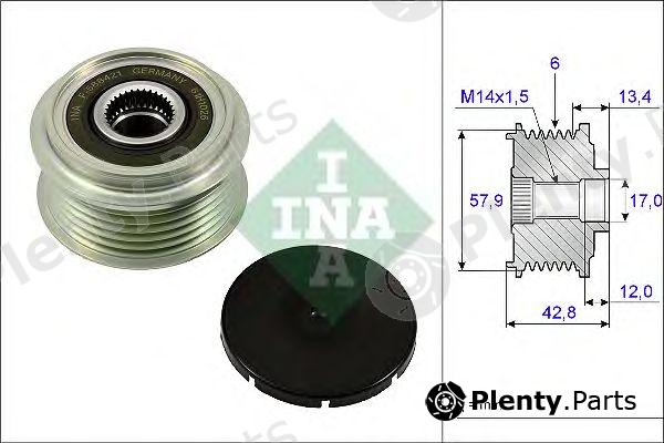  INA part 535024010 Alternator Freewheel Clutch