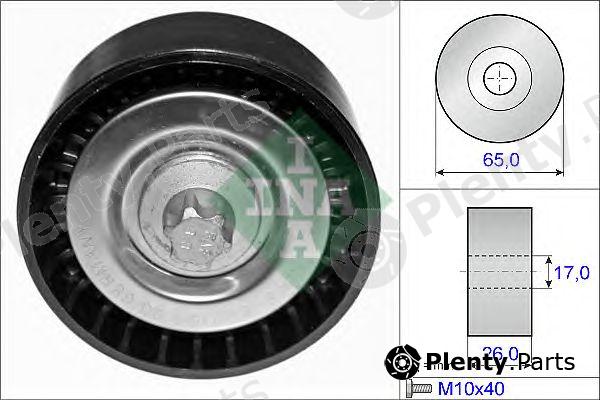  INA part 532057010 Deflection/Guide Pulley, v-ribbed belt