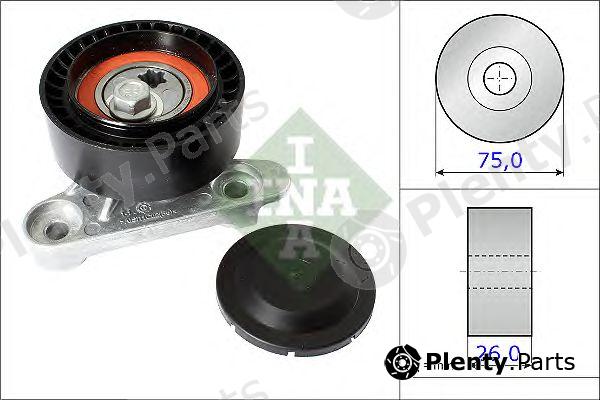  INA part 531087110 Tensioner Pulley, v-ribbed belt