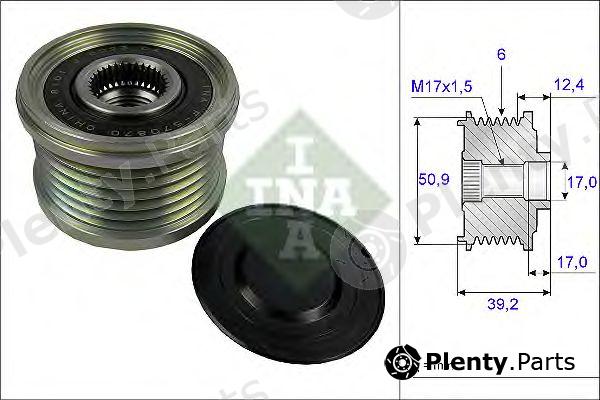  INA part 535024710 Alternator Freewheel Clutch