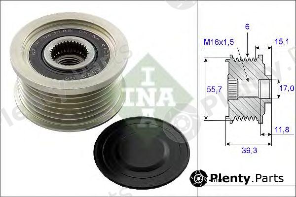  INA part 535024910 Alternator Freewheel Clutch