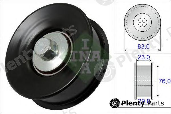  INA part 532073010 Deflection/Guide Pulley, v-ribbed belt