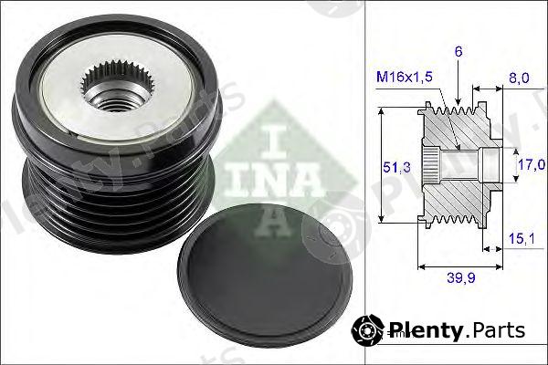  INA part 535025210 Alternator Freewheel Clutch