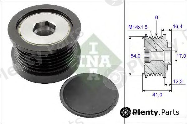  INA part 535025910 Alternator Freewheel Clutch