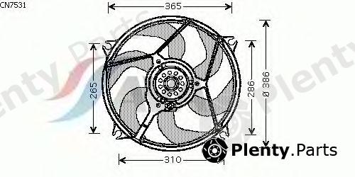  AVA QUALITY COOLING part CN7531 Fan, radiator