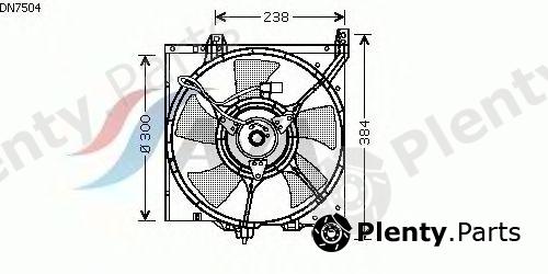  AVA QUALITY COOLING part DN7504 Fan, radiator