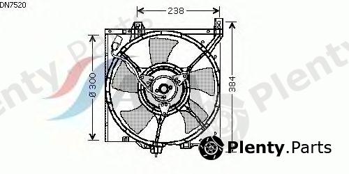  AVA QUALITY COOLING part DN7520 Fan, radiator