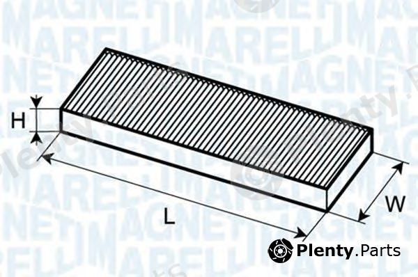  MAGNETI MARELLI part 350203063860 Filter, interior air