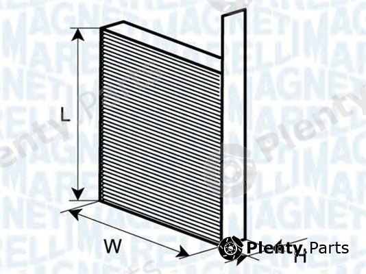  MAGNETI MARELLI part 350203062660 Filter, interior air