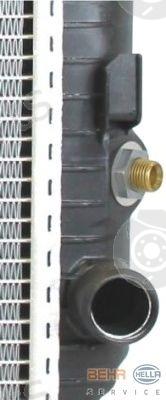  BEHR part 8MK376712-331 (8MK376712331) Radiator, engine cooling