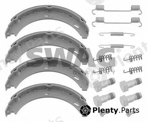  SWAG part 10908200 Brake Shoe Set, parking brake