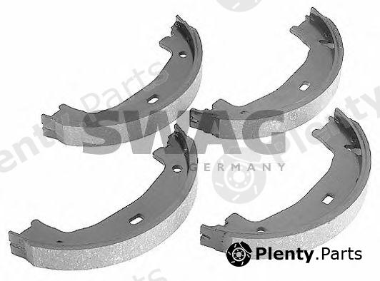  SWAG part 20918536 Brake Shoe Set, parking brake