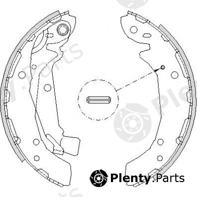  ROADHOUSE part 4197.00 (419700) Brake Shoe Set