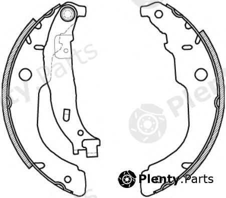  ROADHOUSE part 421200 Brake Shoe Set