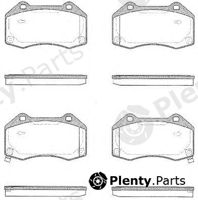  ROADHOUSE part 21113.02 (2111302) Brake Pad Set, disc brake