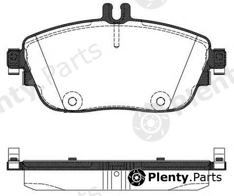  REMSA part 148508 Brake Pad Set, disc brake