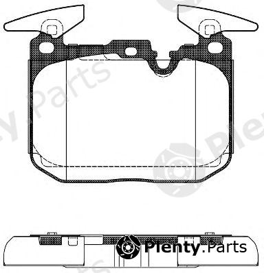  REMSA part 1491.00 (149100) Brake Pad Set, disc brake