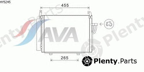  AVA QUALITY COOLING part HY5245 Condenser, air conditioning