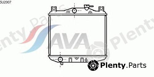  AVA QUALITY COOLING part SU2007 Radiator, engine cooling