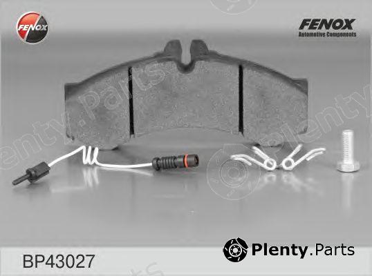  FENOX part BP43027 Brake Pad Set, disc brake