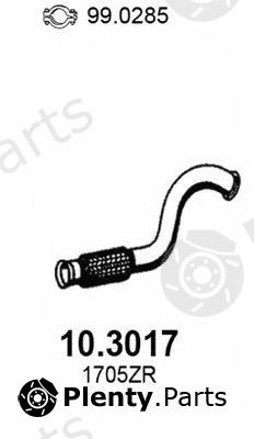  ASSO part 10.3017 (103017) Exhaust Pipe