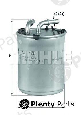  KNECHT part KL778 Fuel filter