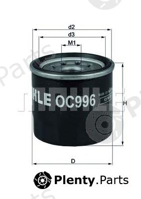  KNECHT part OC996 Oil Filter