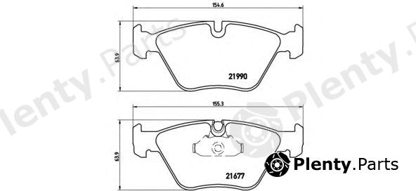  BREMBO part P06065 Brake Pad Set, disc brake