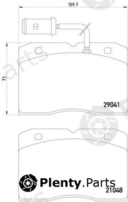  MINTEX part MDB1644 Brake Pad Set, disc brake
