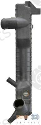  BEHR part 8MK376711-681 (8MK376711681) Radiator, engine cooling