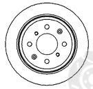  MAPCO part 15608 Brake Disc